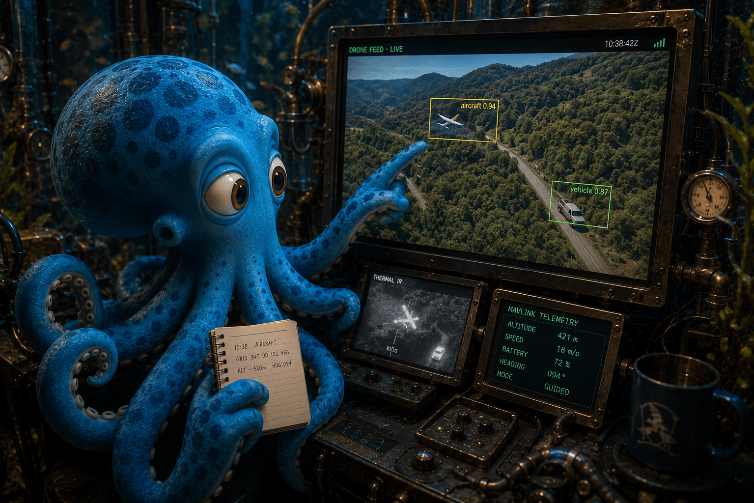 Computer vision telemetry