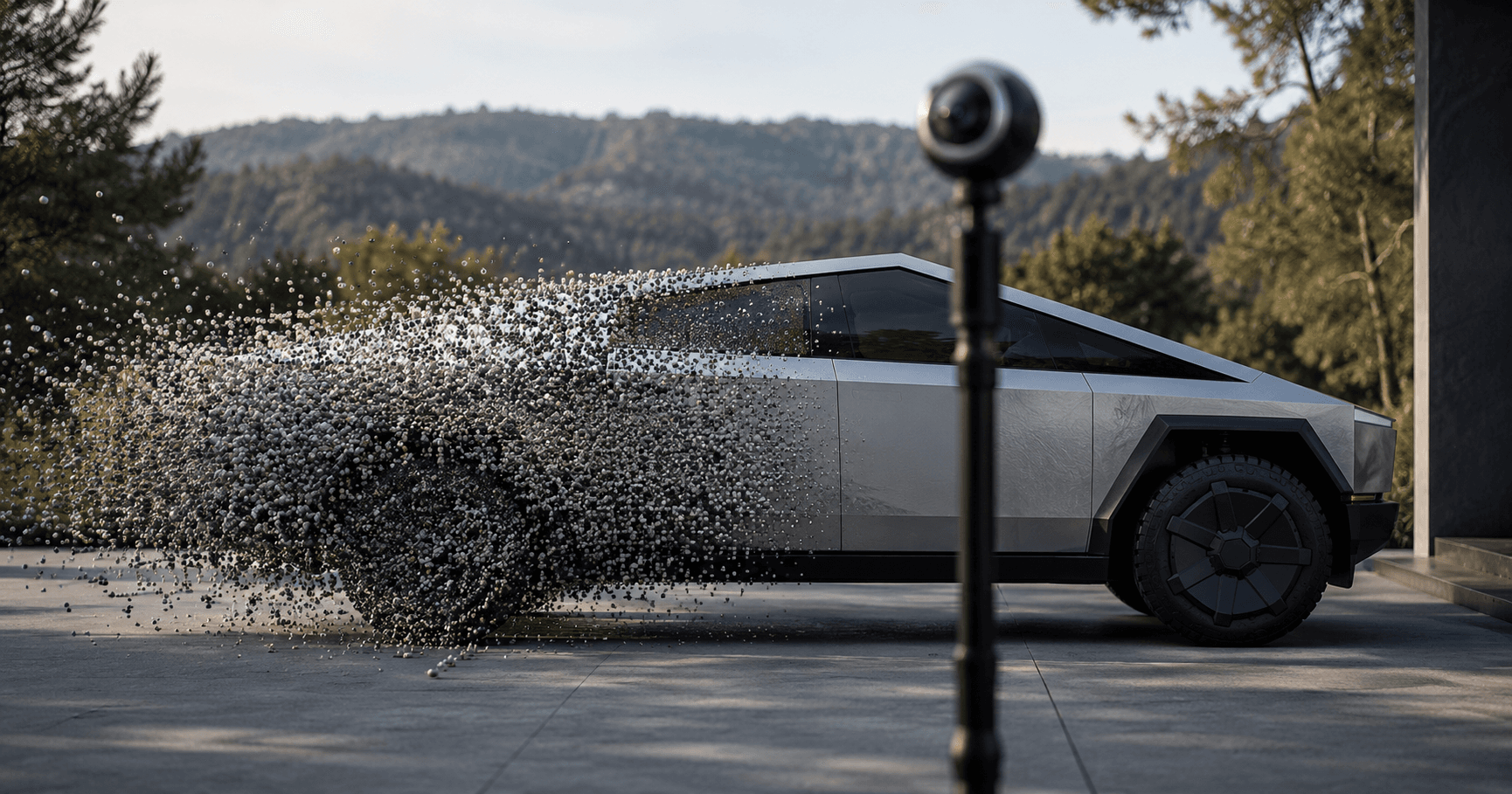 Cybertruck to Walkable 3D Model in Two Hours: What We Just Shipped